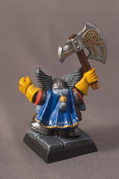 Warhammer Quest Dwarf - Rear